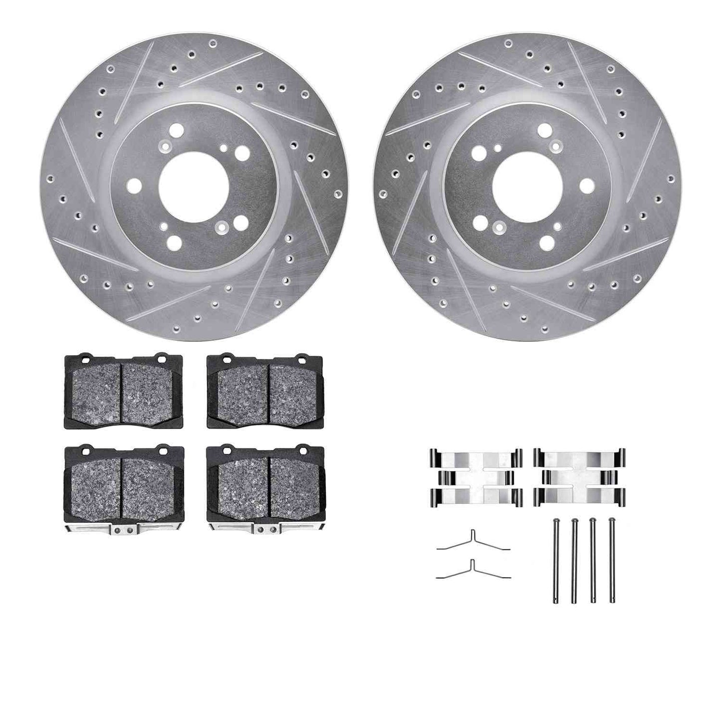 Dynamic Friction Company Disc Brake Kit 7512-58026