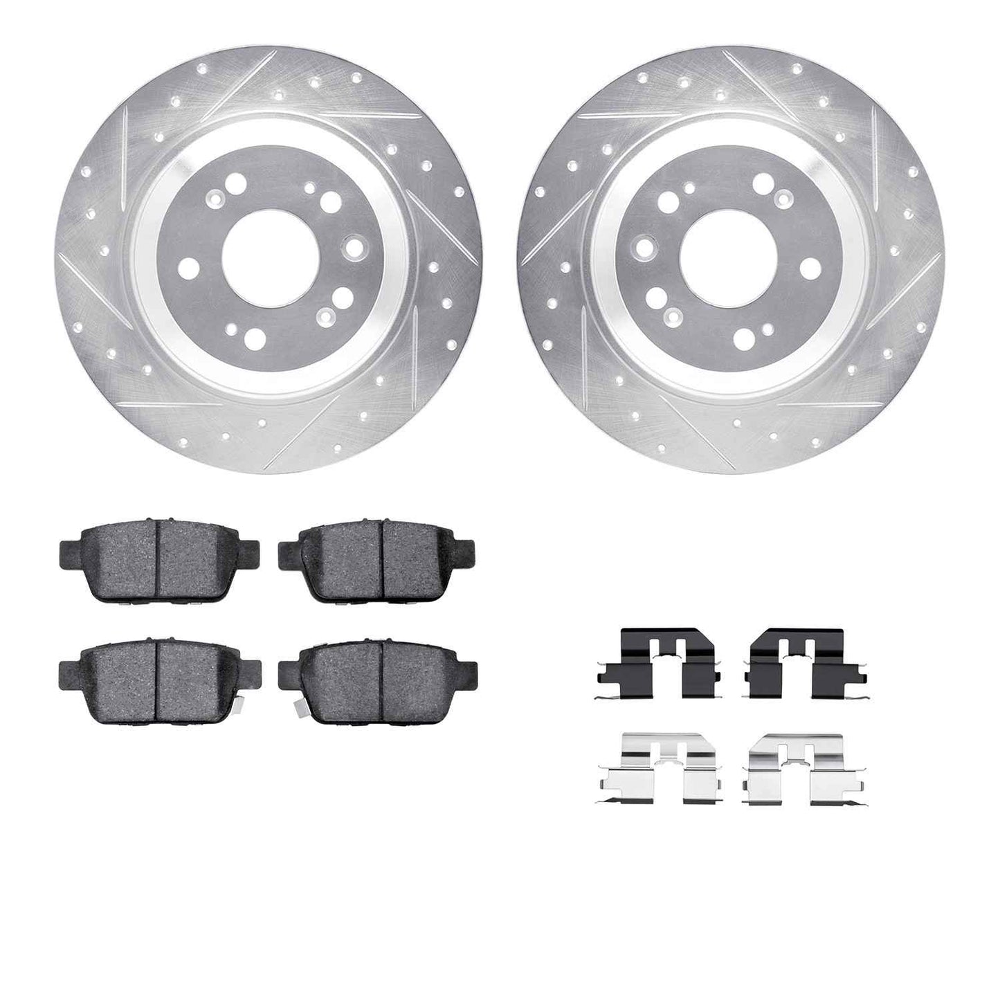 Dynamic Friction Company Disc Brake Kit 7512-58029