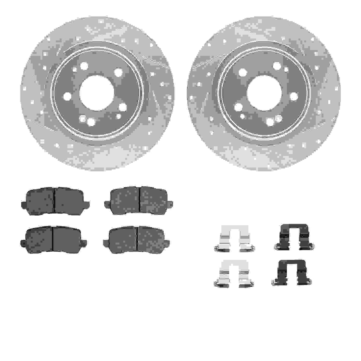 Dynamic Friction Company Disc Brake Kit 7512-58039
