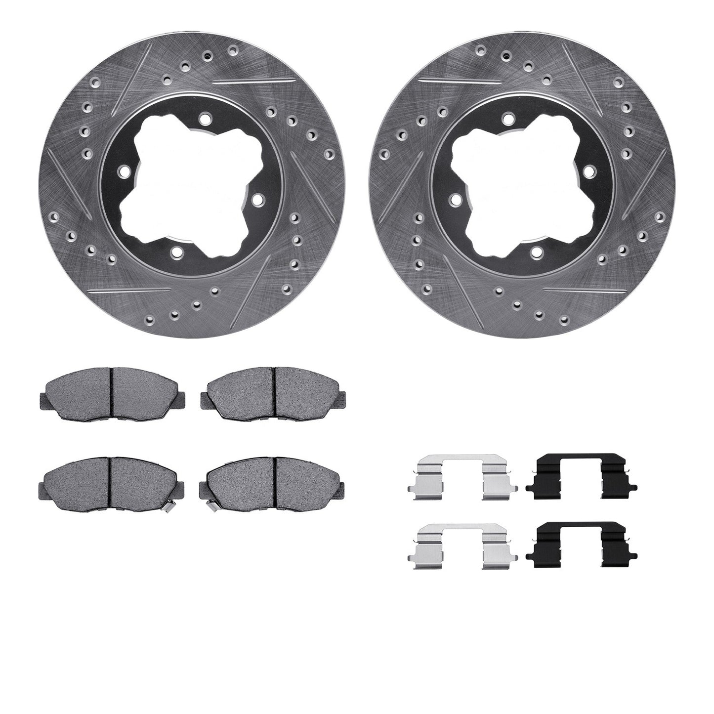 Dynamic Friction Company Disc Brake Kit 7512-59018