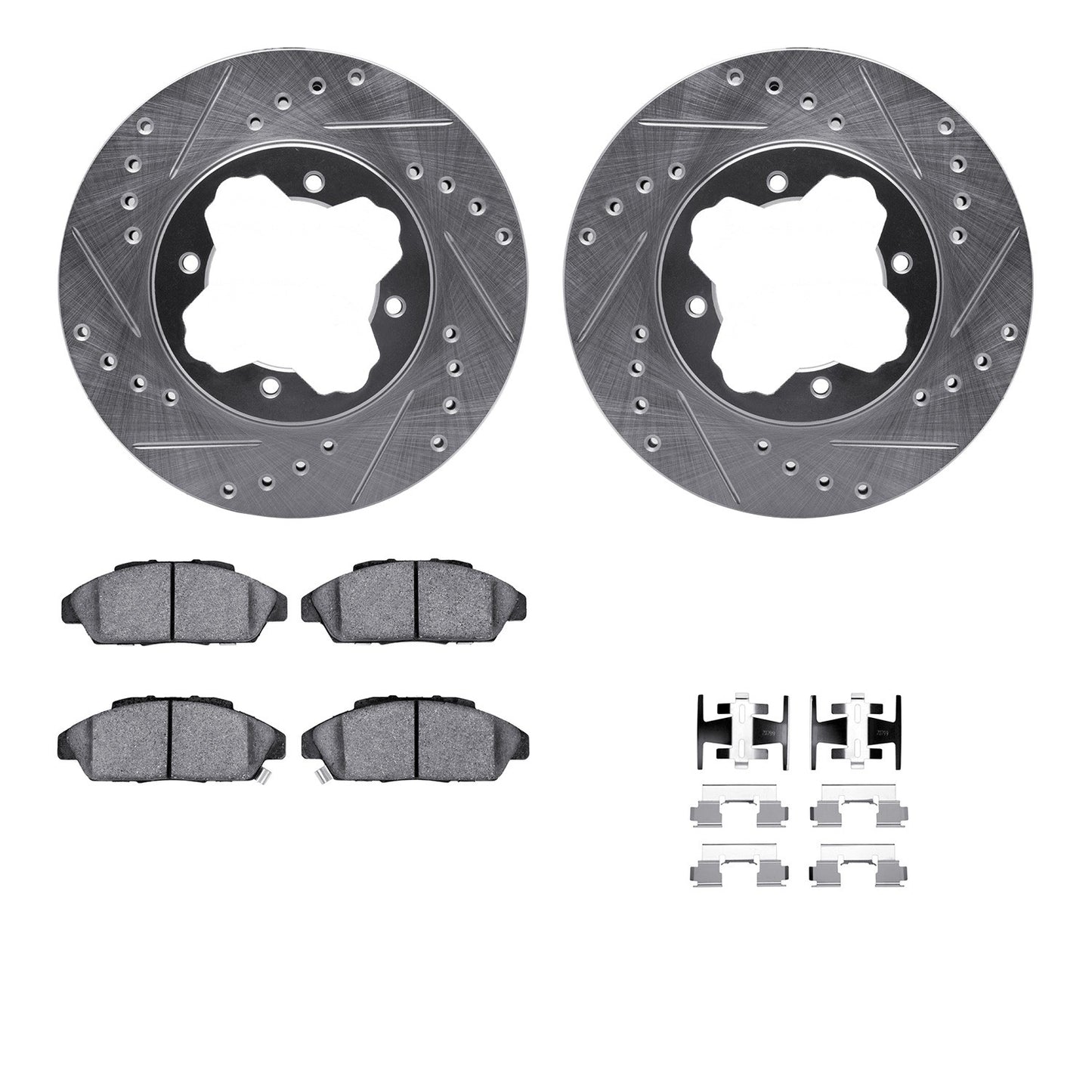 Dynamic Friction Company Disc Brake Kit 7512-59019