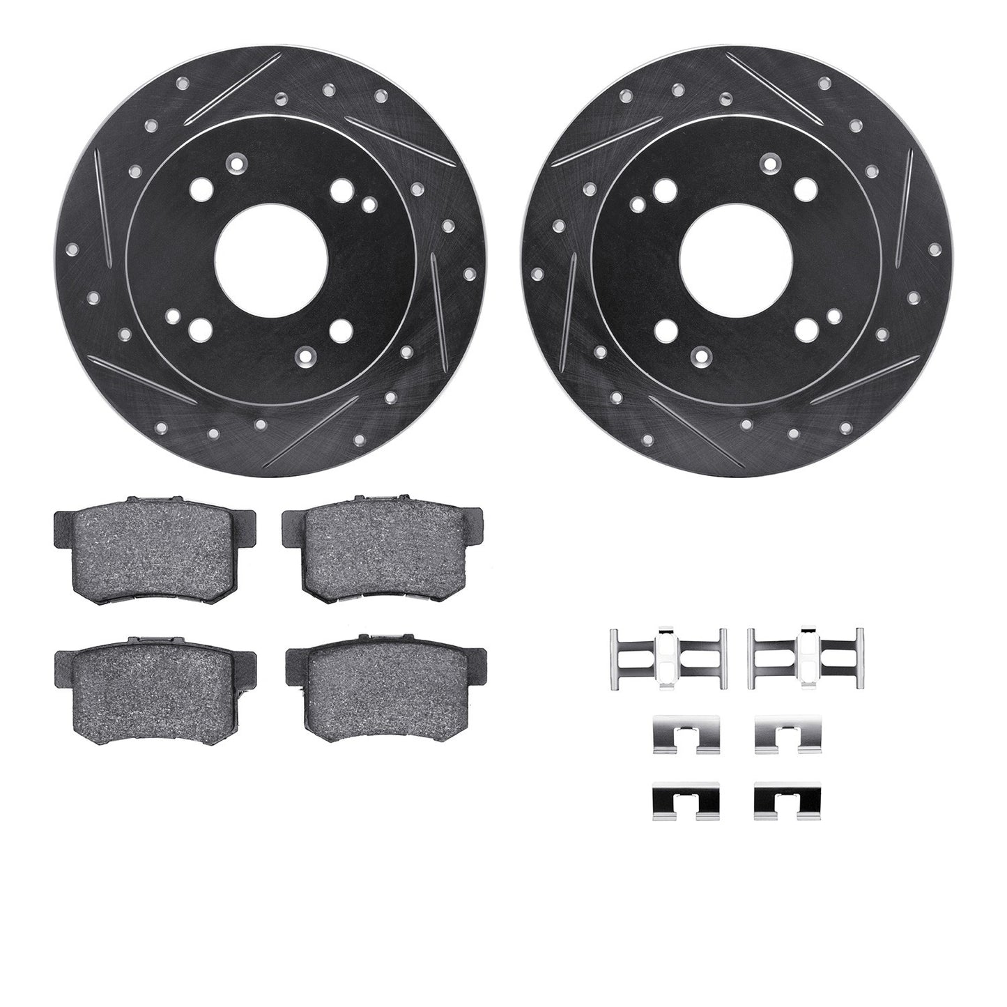 Dynamic Friction Company Disc Brake Kit 7512-59021