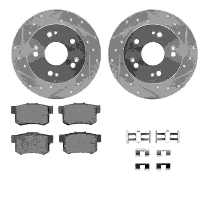 Dynamic Friction Company Disc Brake Kit 7512-59028