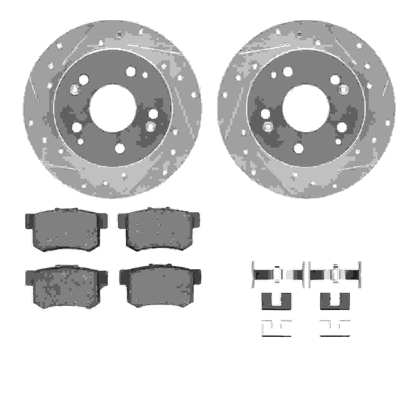 Dynamic Friction Company Disc Brake Kit 7512-59032