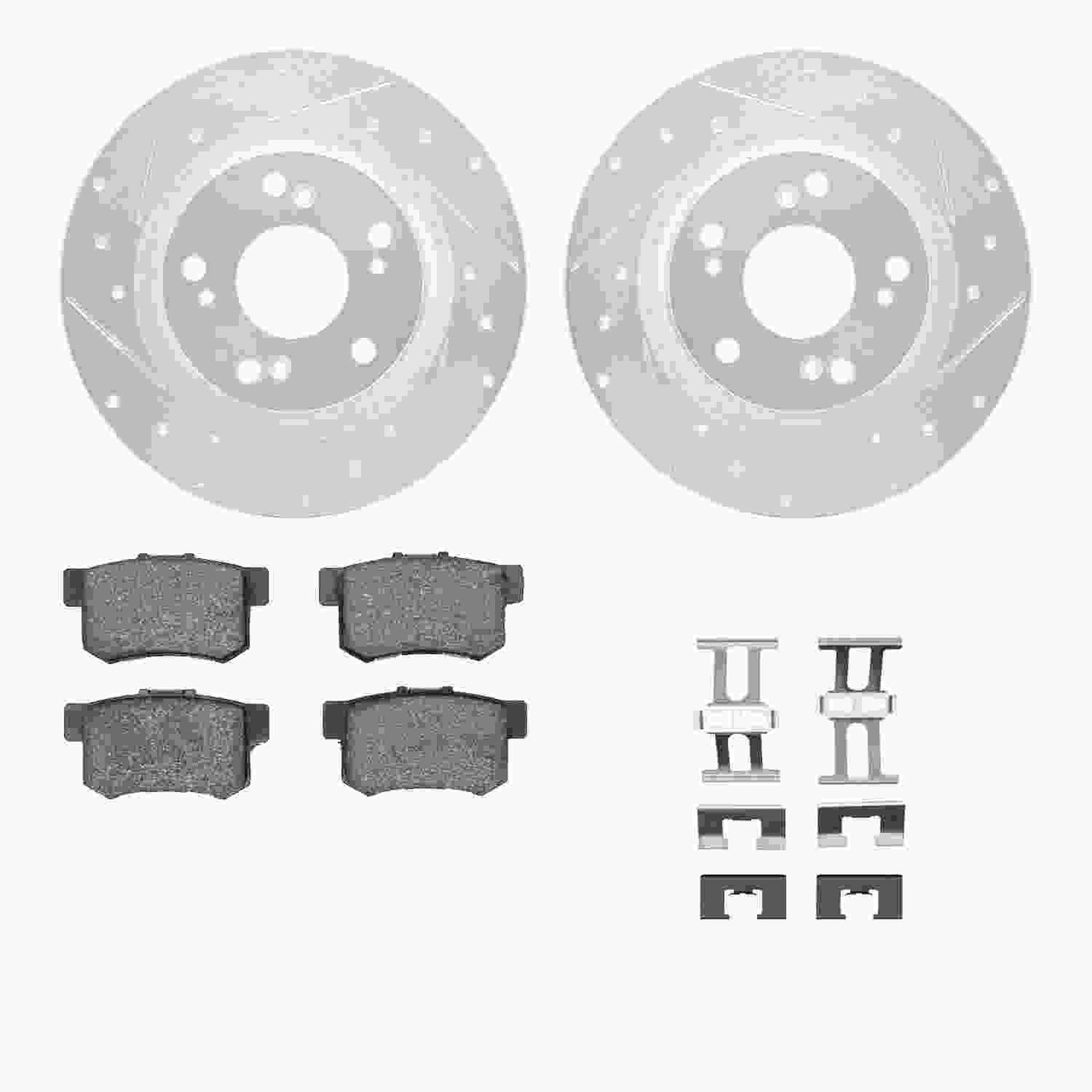 Dynamic Friction Company Disc Brake Kit 7512-59034