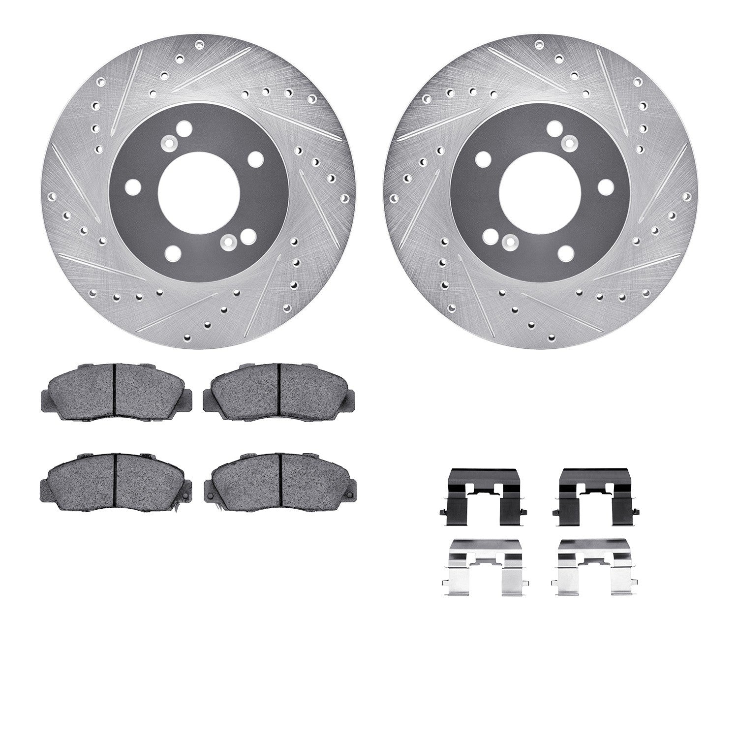 Dynamic Friction Company Disc Brake Kit 7512-59037