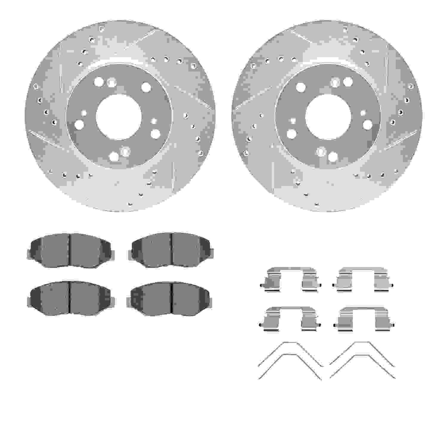 Dynamic Friction Company Disc Brake Kit 7512-59047