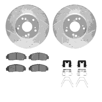 Dynamic Friction Company Disc Brake Kit 7512-59048