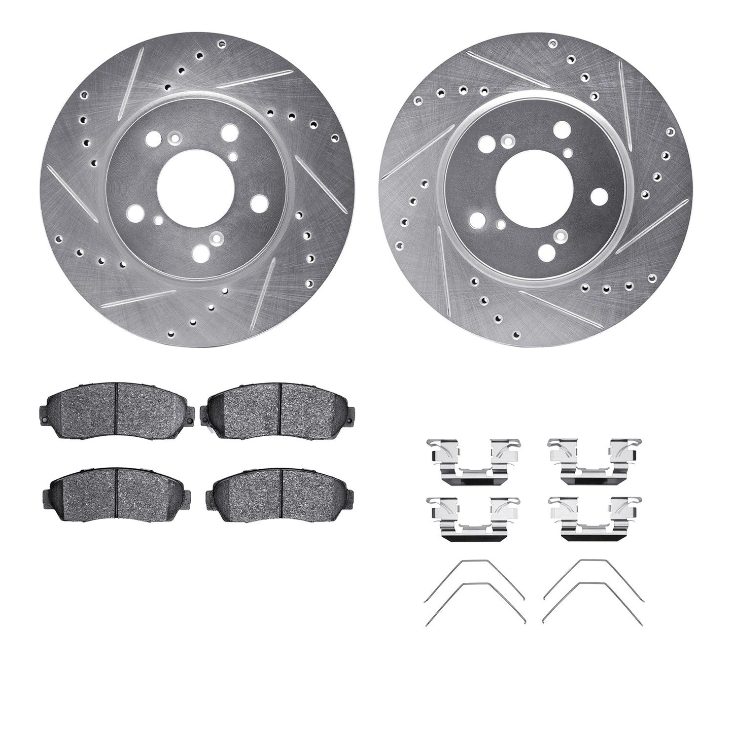Dynamic Friction Company Disc Brake Kit 7512-59075