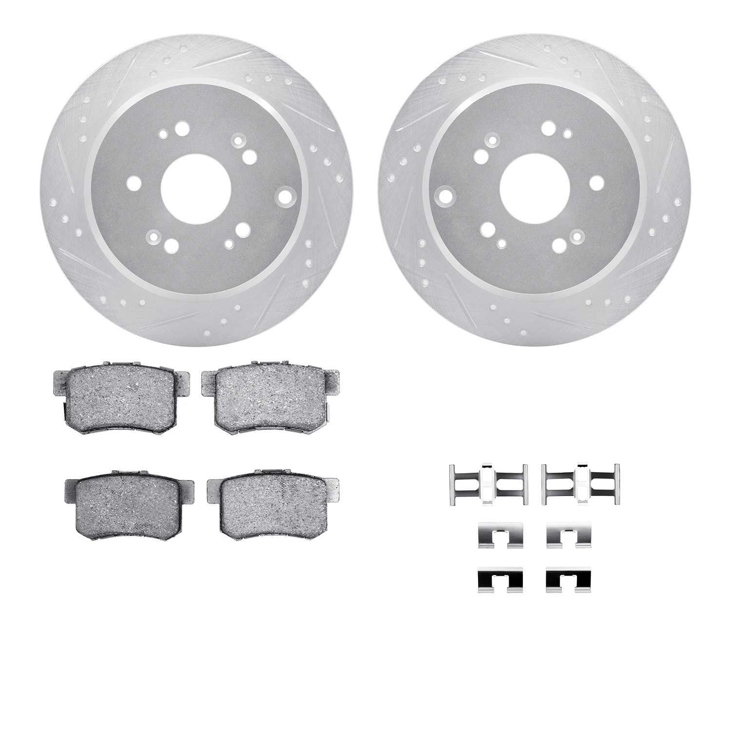 Dynamic Friction Company Disc Brake Kit 7512-59076