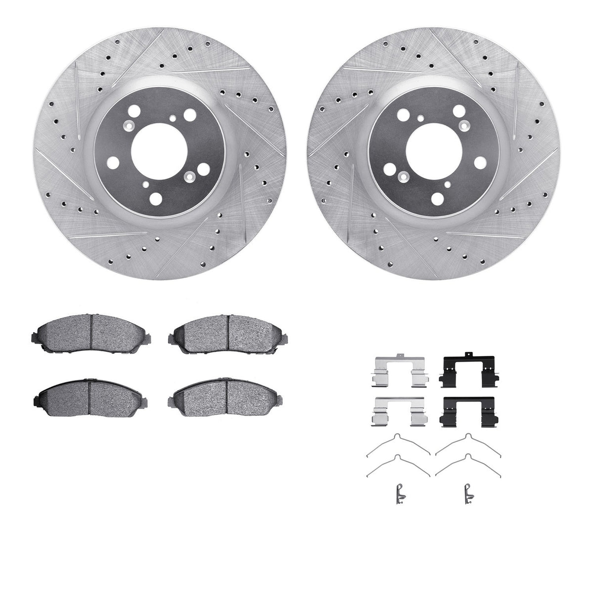 Dynamic Friction Company Disc Brake Kit 7512-59080