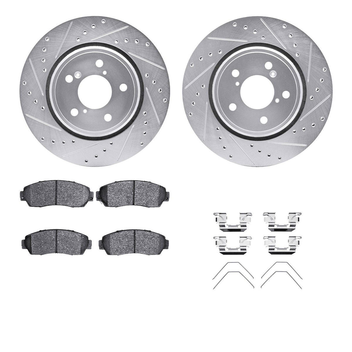 Dynamic Friction Company Disc Brake Kit 7512-59087