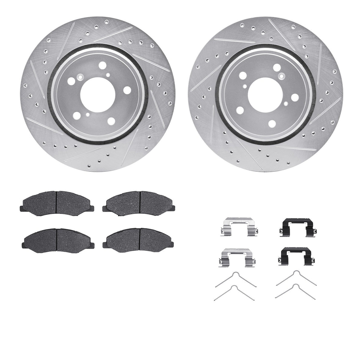 Dynamic Friction Company Disc Brake Kit 7512-59090