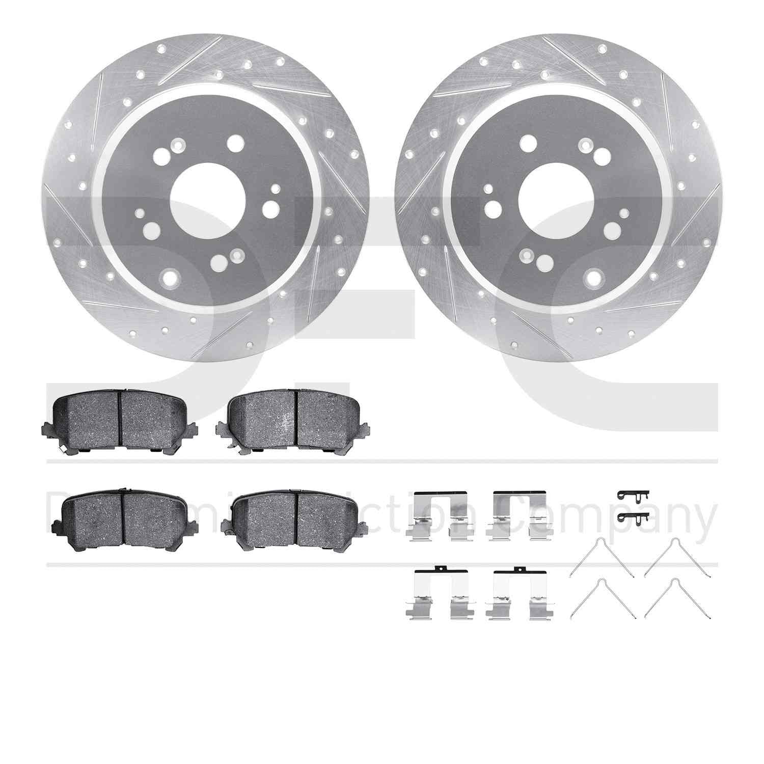 Dynamic Friction Company Disc Brake Kit 7512-59102