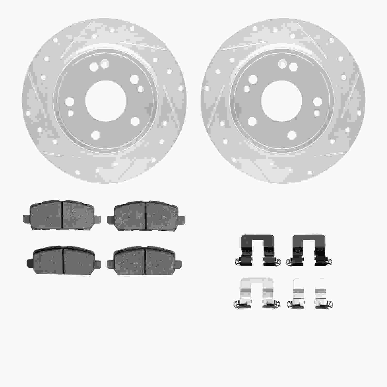 Dynamic Friction Company Disc Brake Kit 7512-59105