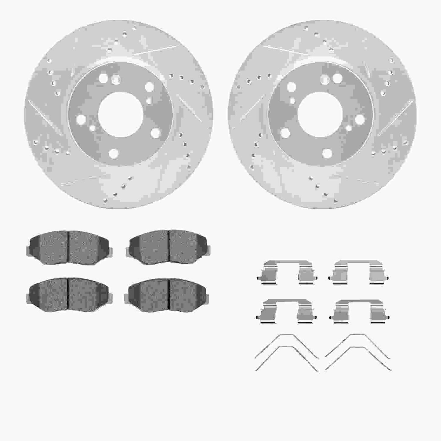Dynamic Friction Company Disc Brake Kit 7512-59106