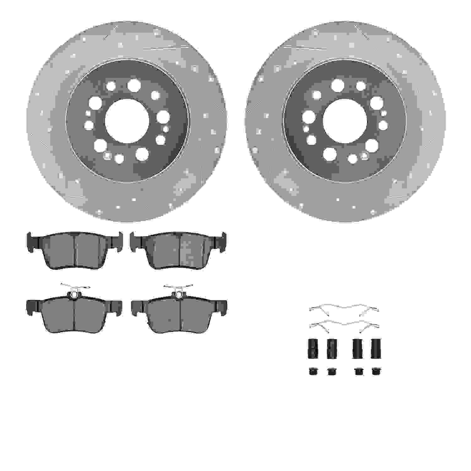 Dynamic Friction Company Disc Brake Kit 7512-59110