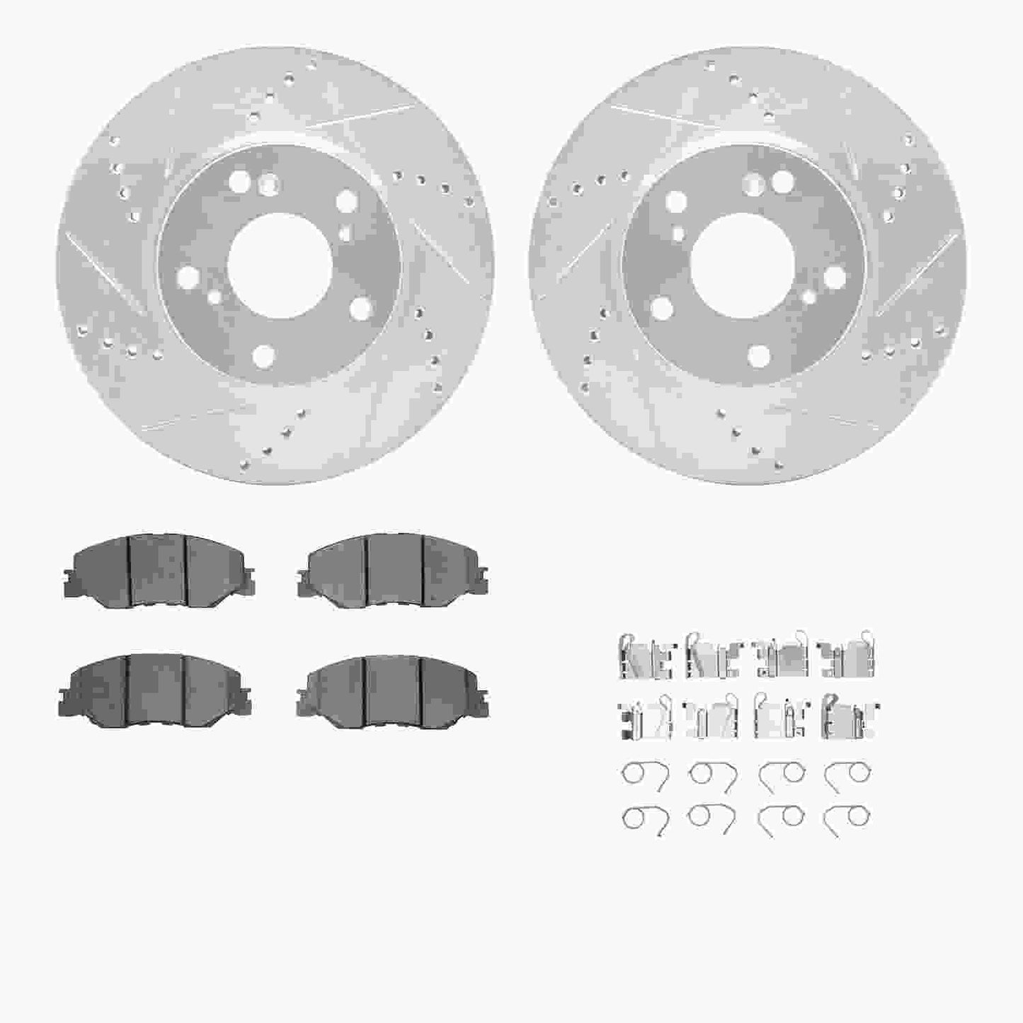 Dynamic Friction Company Disc Brake Kit 7512-59113