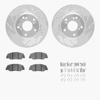 Dynamic Friction Company Disc Brake Kit 7512-59113