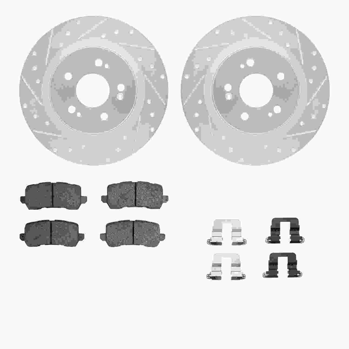 Dynamic Friction Company Disc Brake Kit 7512-59121
