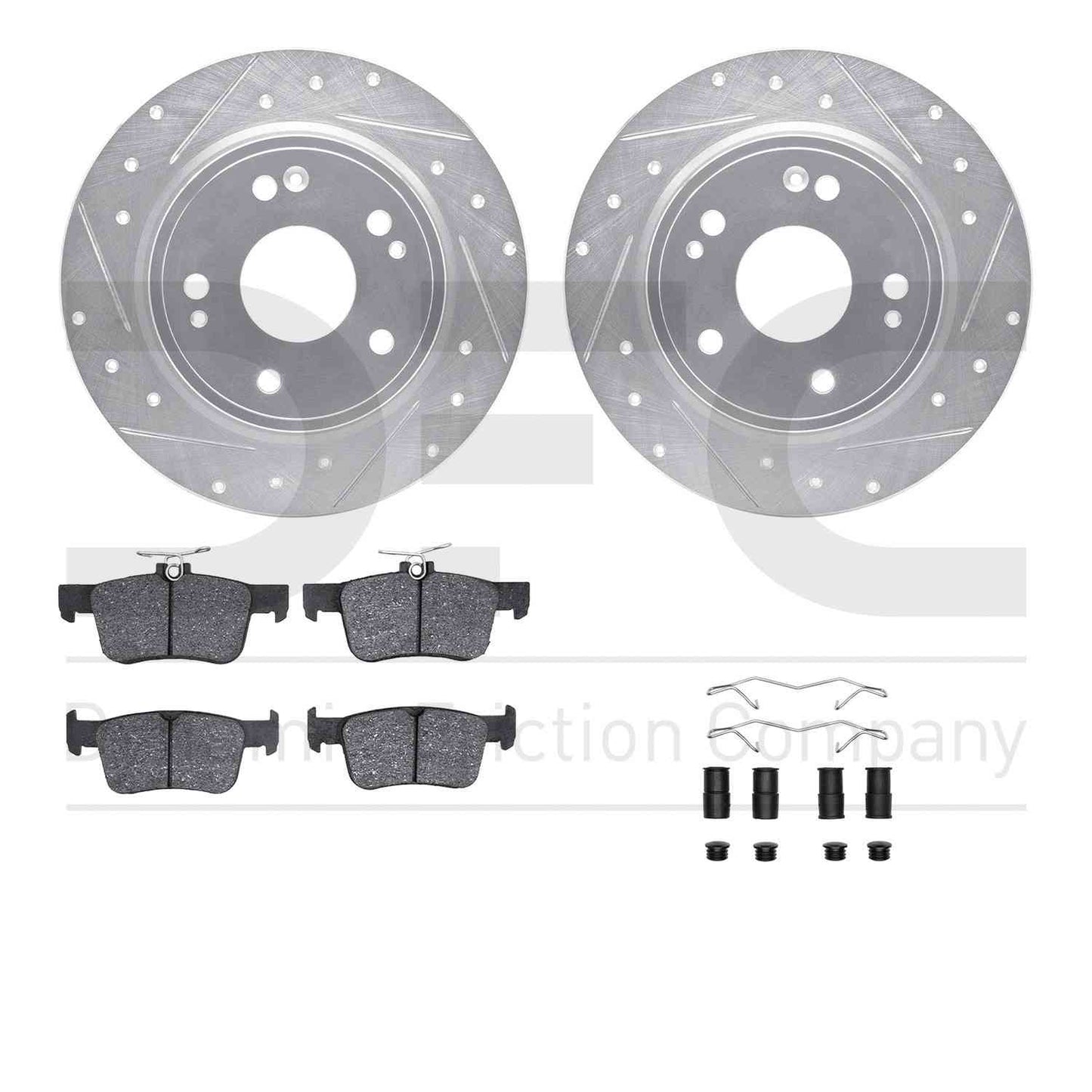 Dynamic Friction Company Disc Brake Kit 7512-59128