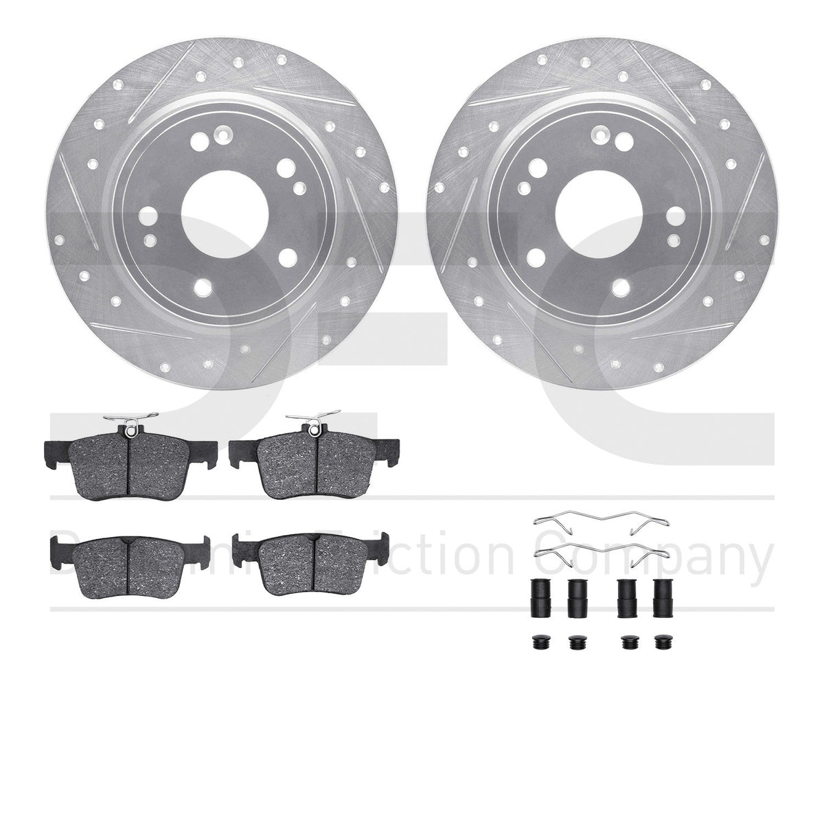 Dynamic Friction Company Disc Brake Kit 7512-59128