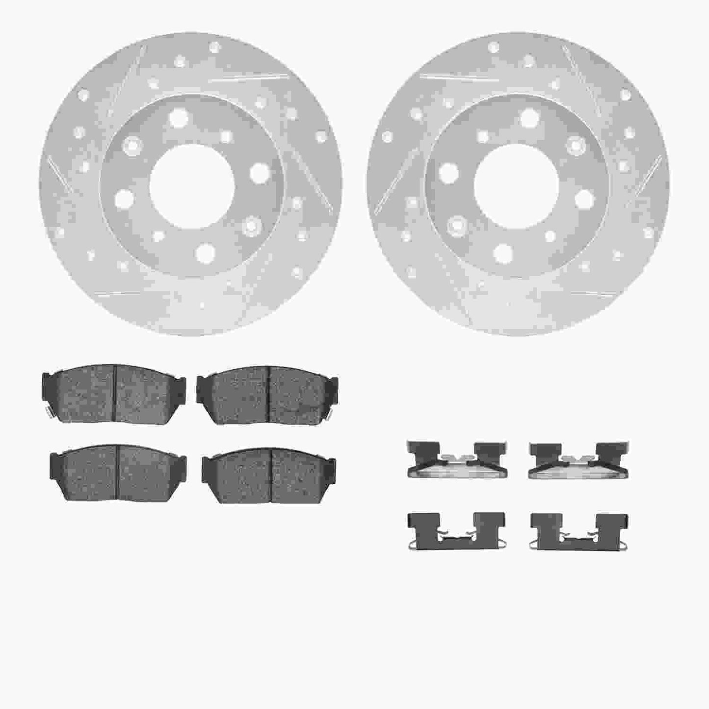 Dynamic Friction Company Disc Brake Kit 7512-59138