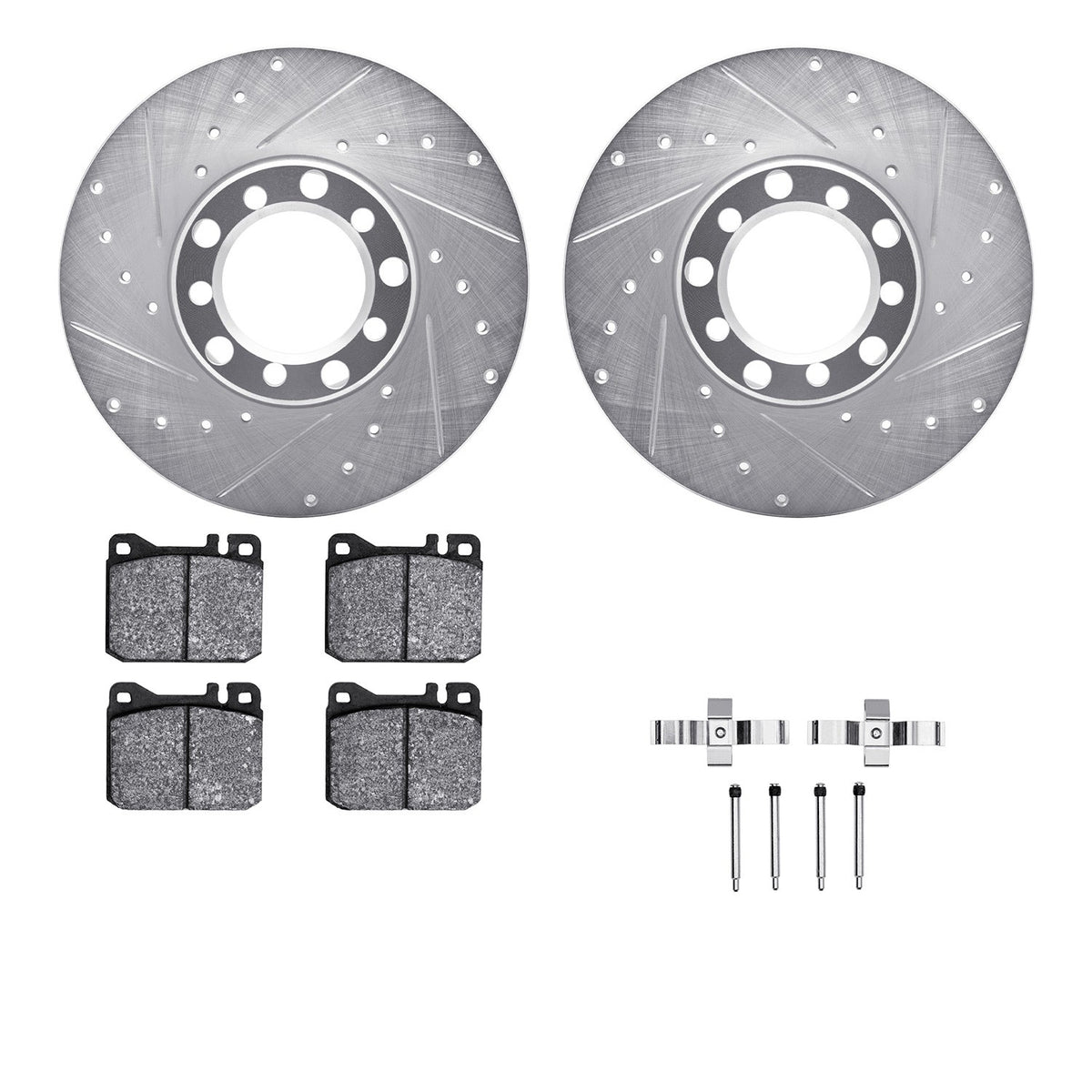 Dynamic Friction Company Disc Brake Kit 7512-63017