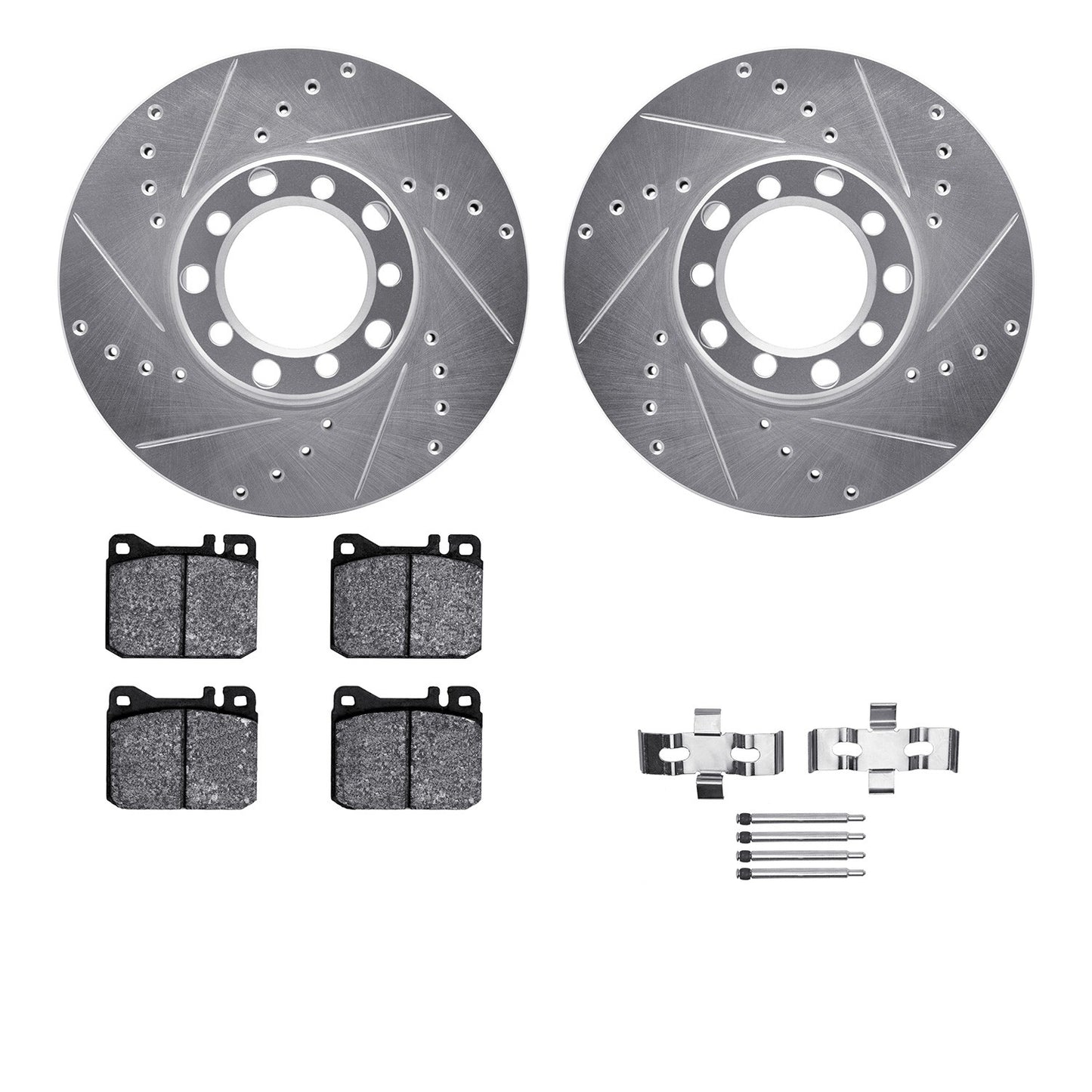 Dynamic Friction Company Disc Brake Kit 7512-63018