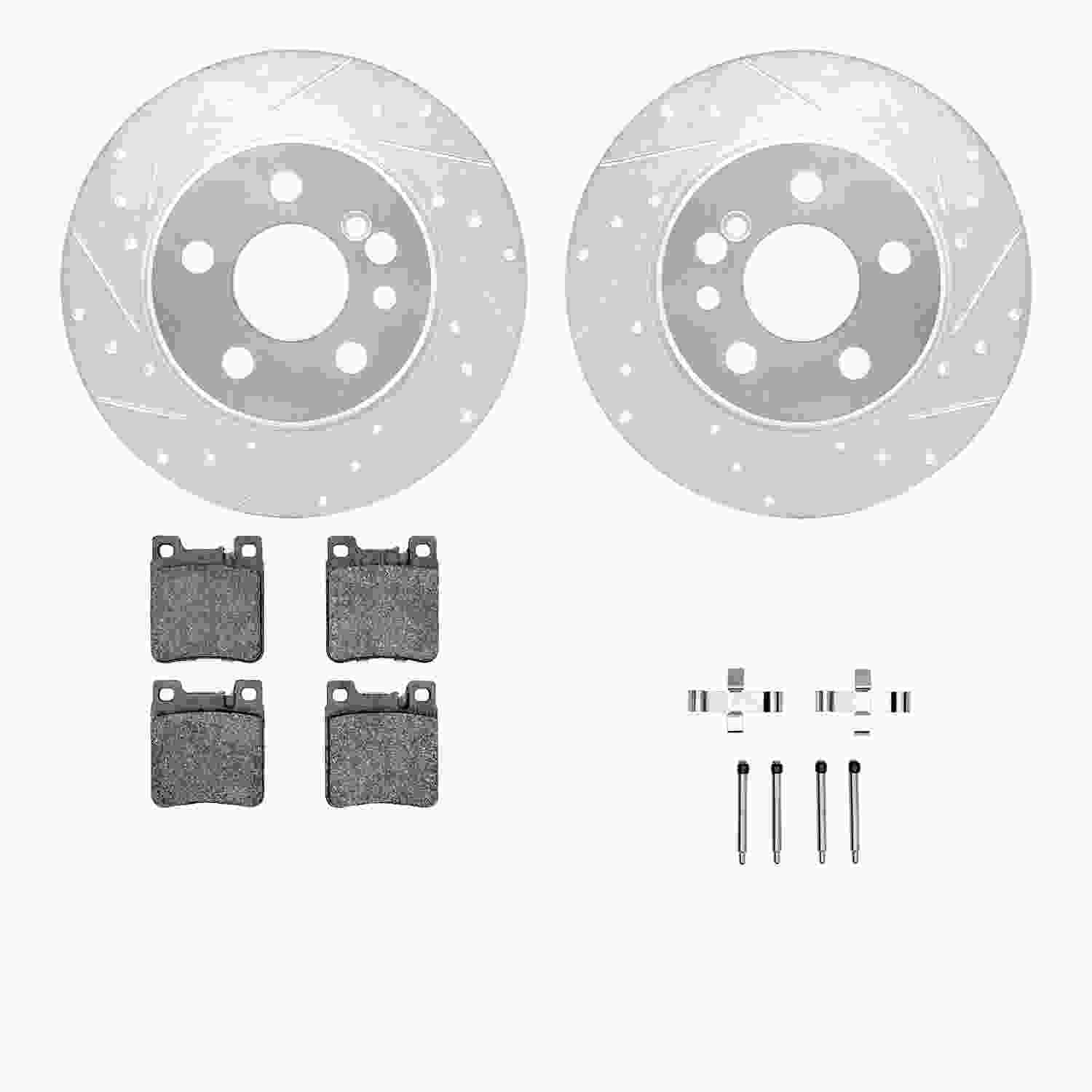 Dynamic Friction Company Disc Brake Kit 7512-63031