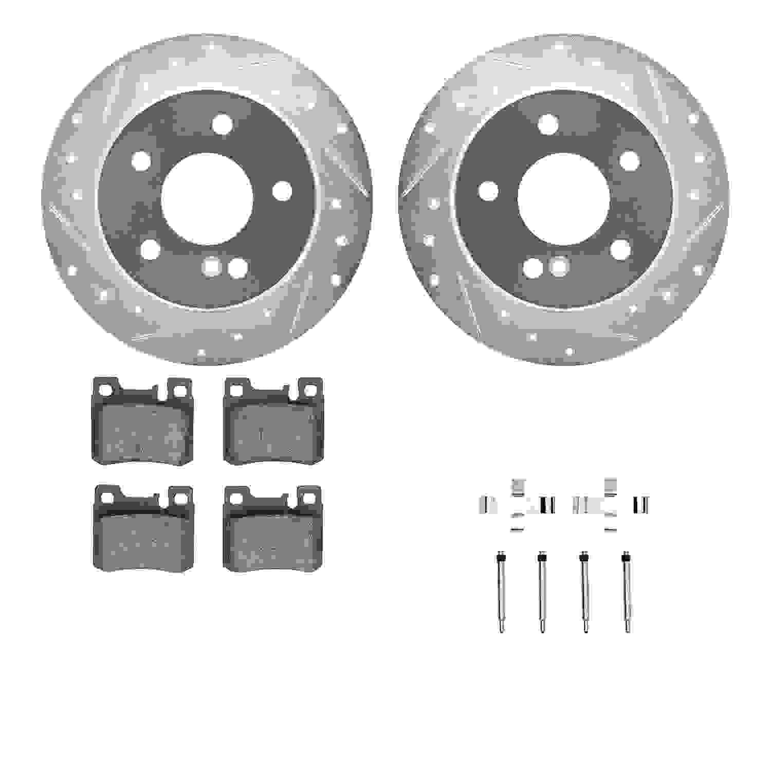 Dynamic Friction Company Disc Brake Kit 7512-63036