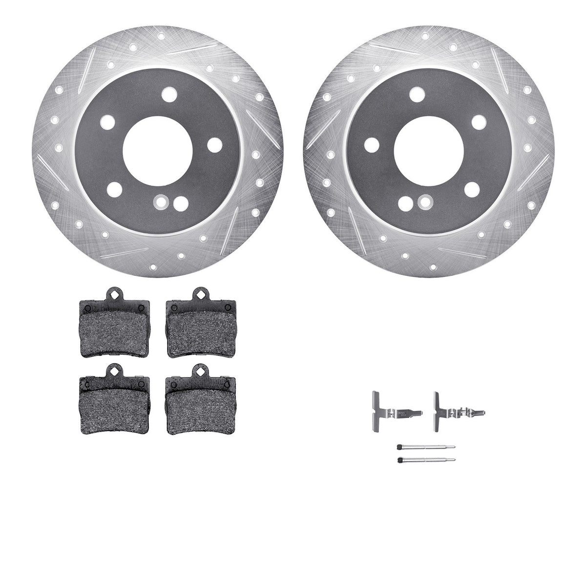 Dynamic Friction Company Disc Brake Kit 7512-63037