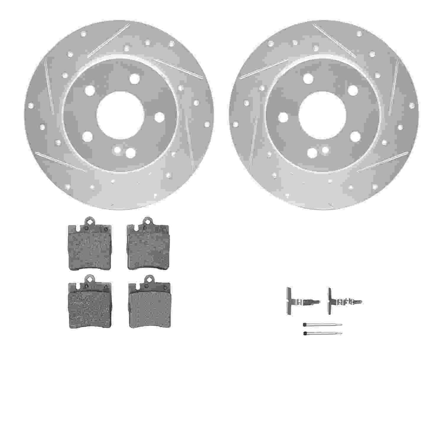 Dynamic Friction Company Disc Brake Kit 7512-63040