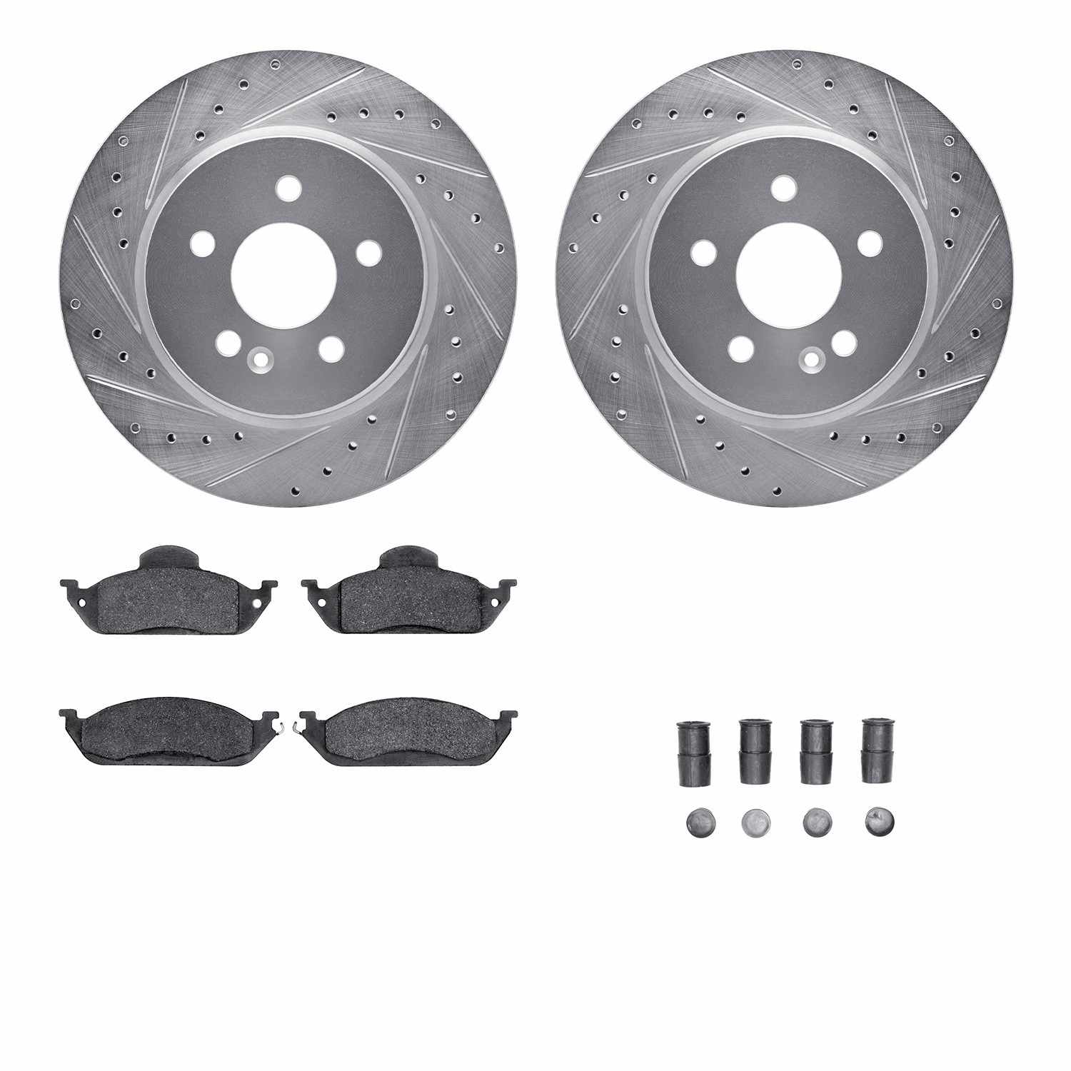 Dynamic Friction Company Disc Brake Kit 7512-63067