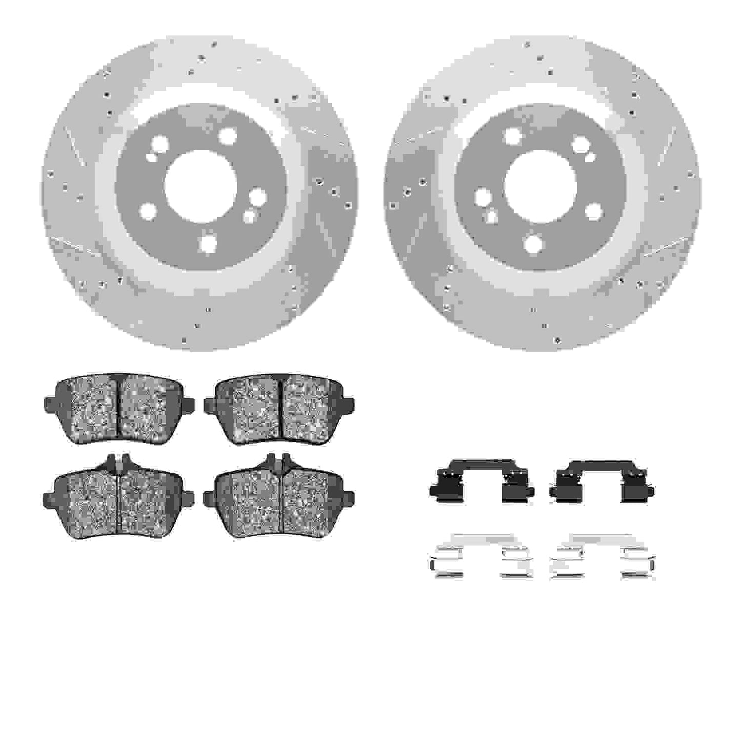 Dynamic Friction Company Disc Brake Kit 7512-63082
