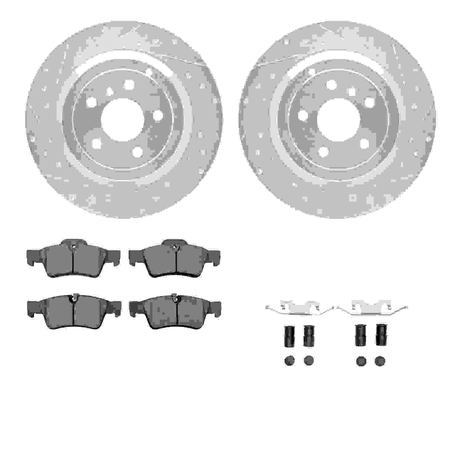 Dynamic Friction Company Disc Brake Kit 7512-63106