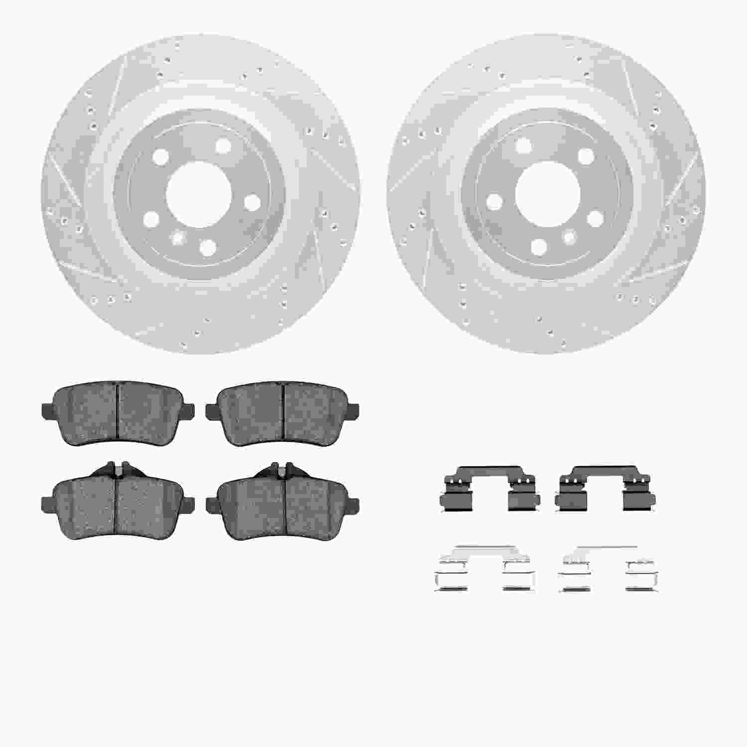 Dynamic Friction Company Disc Brake Kit 7512-63134