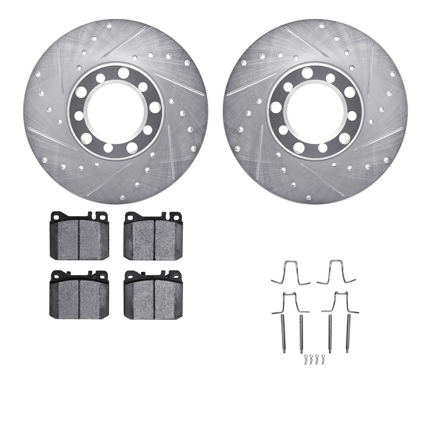 Dynamic Friction Company Disc Brake Kit 7512-63170