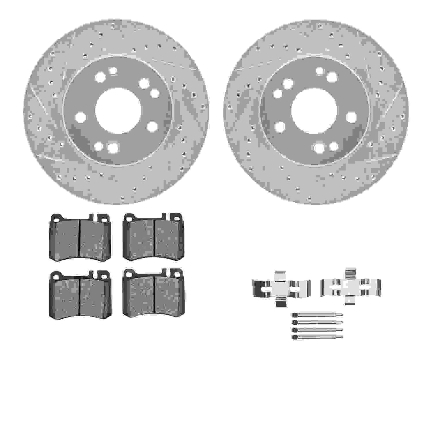 Dynamic Friction Company Disc Brake Kit 7512-63195