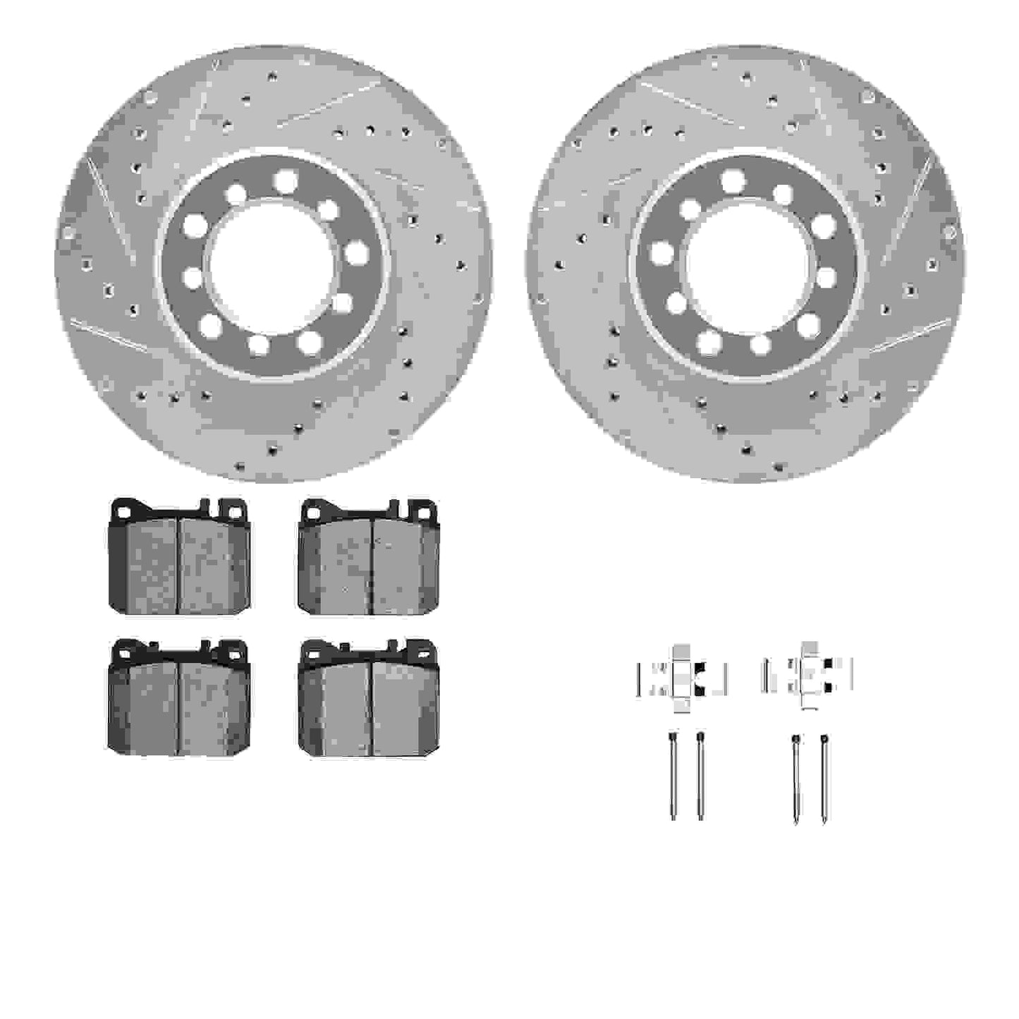 Dynamic Friction Company Disc Brake Kit 7512-63200