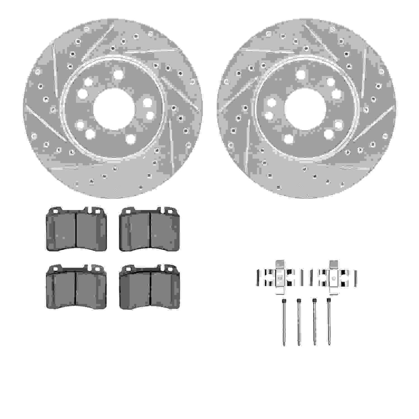 Dynamic Friction Company Disc Brake Kit 7512-63245