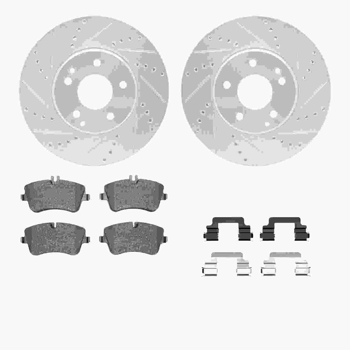 Dynamic Friction Company Disc Brake Kit 7512-63302