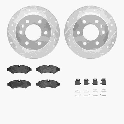 Dynamic Friction Company Disc Brake Kit 7512-63581