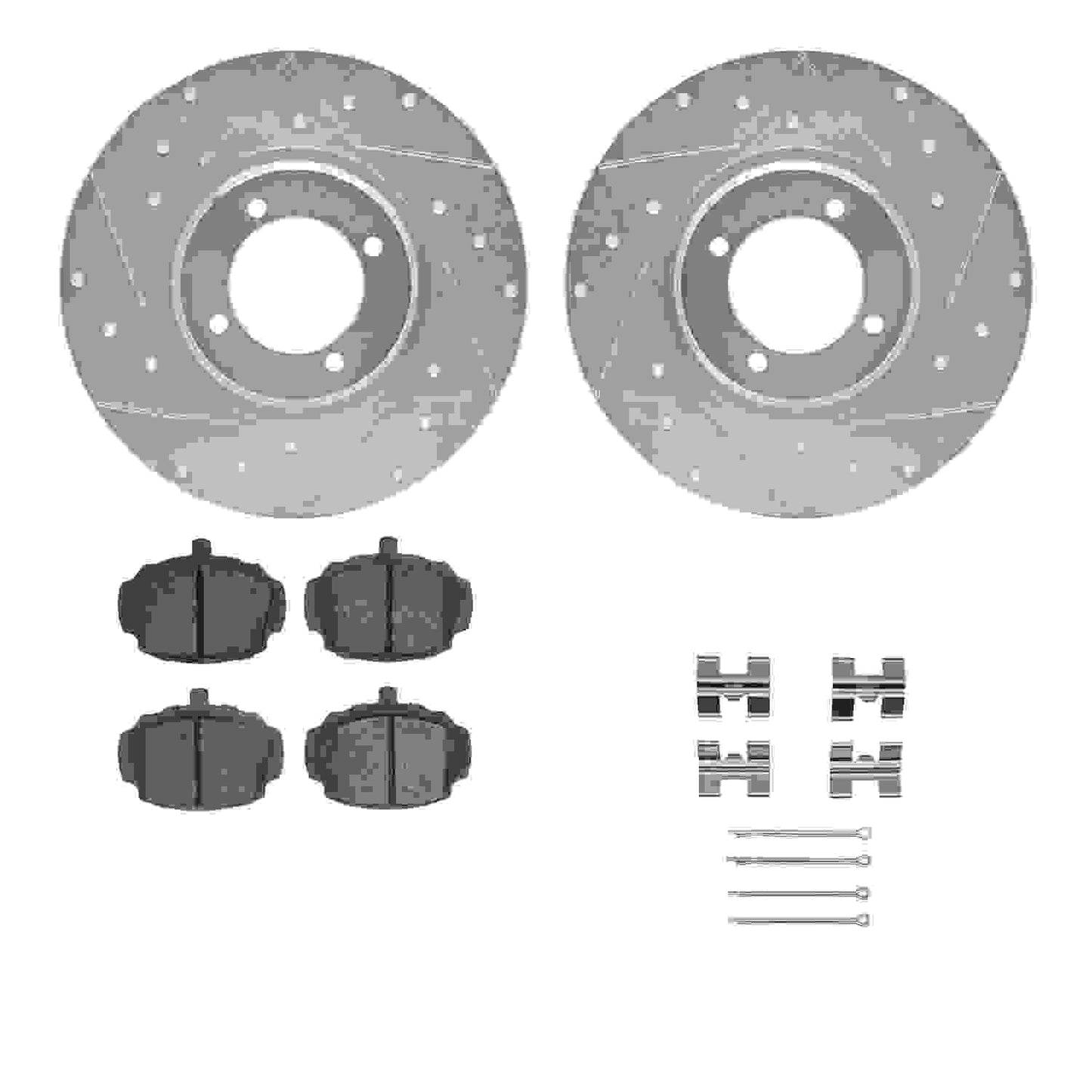 Dynamic Friction Company Disc Brake Kit 7512-64001