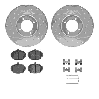 Dynamic Friction Company Disc Brake Kit 7512-64001
