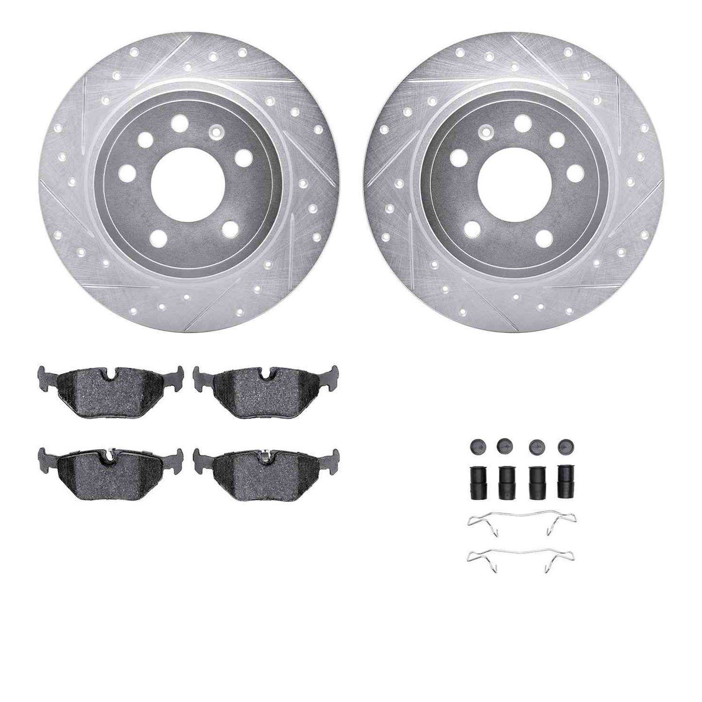 Dynamic Friction Company Disc Brake Kit 7512-65008