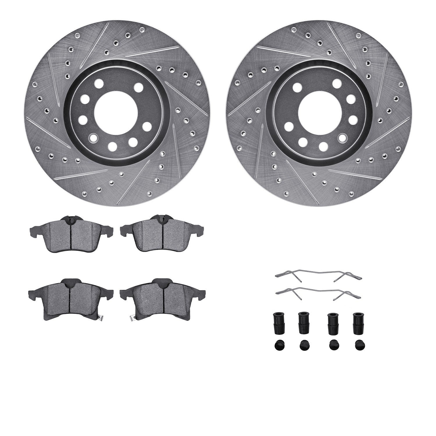 Dynamic Friction Company Disc Brake Kit 7512-65010