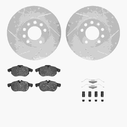 Dynamic Friction Company Disc Brake Kit 7512-65012