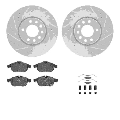 Dynamic Friction Company Disc Brake Kit 7512-65014