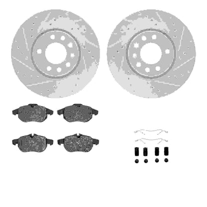 Dynamic Friction Company Disc Brake Kit 7512-65015